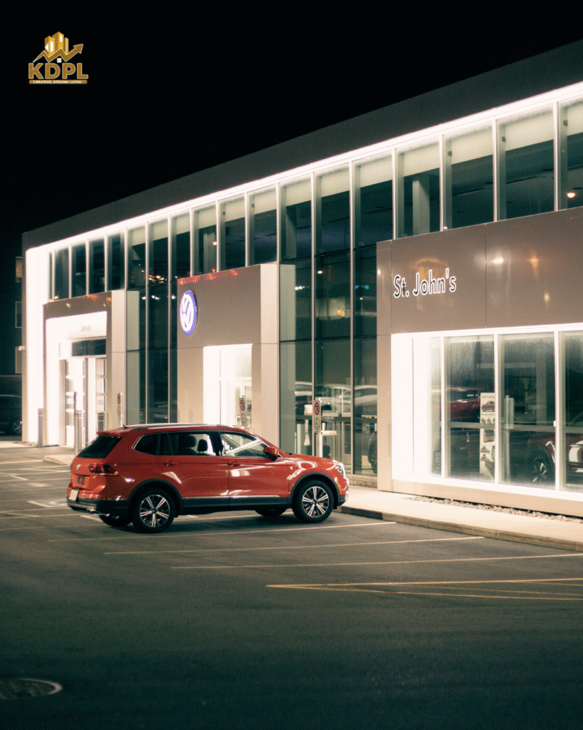 car showroom interior design