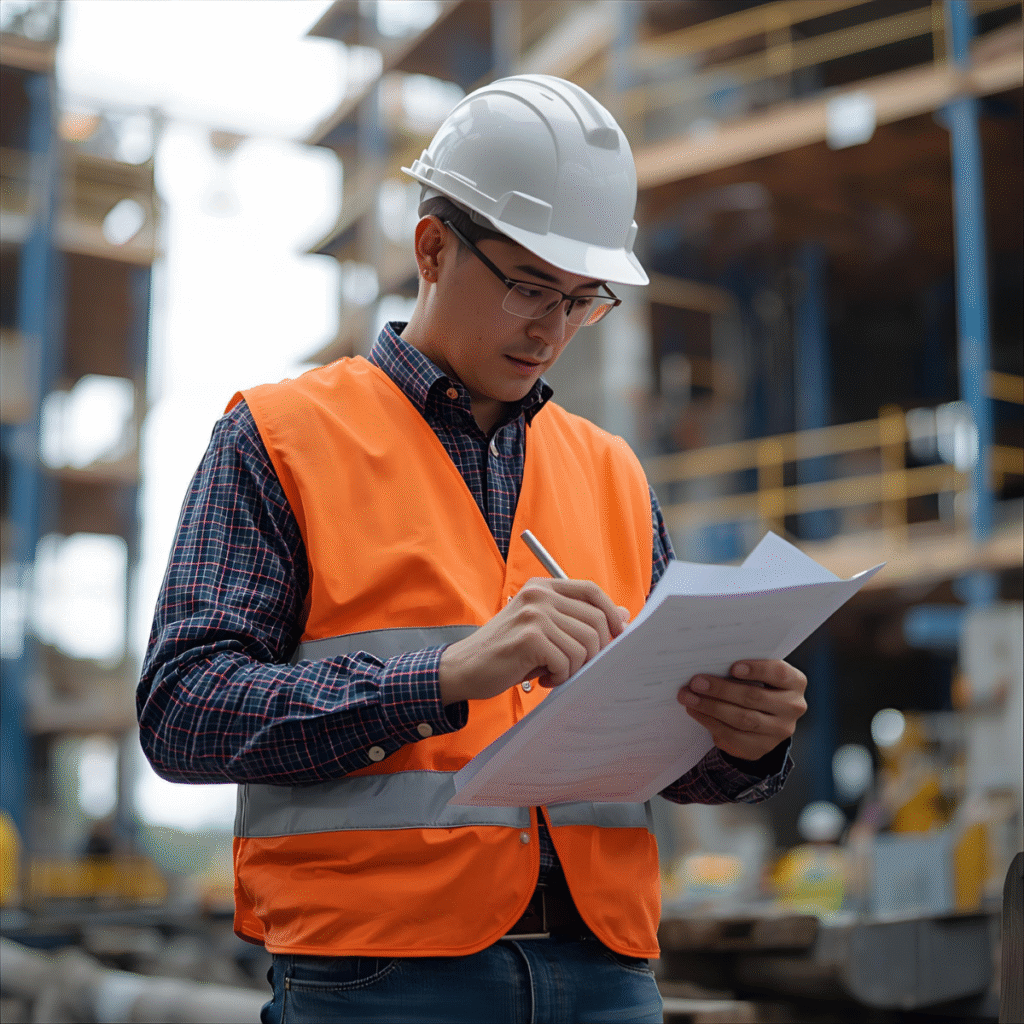 civil engineer check all quality
