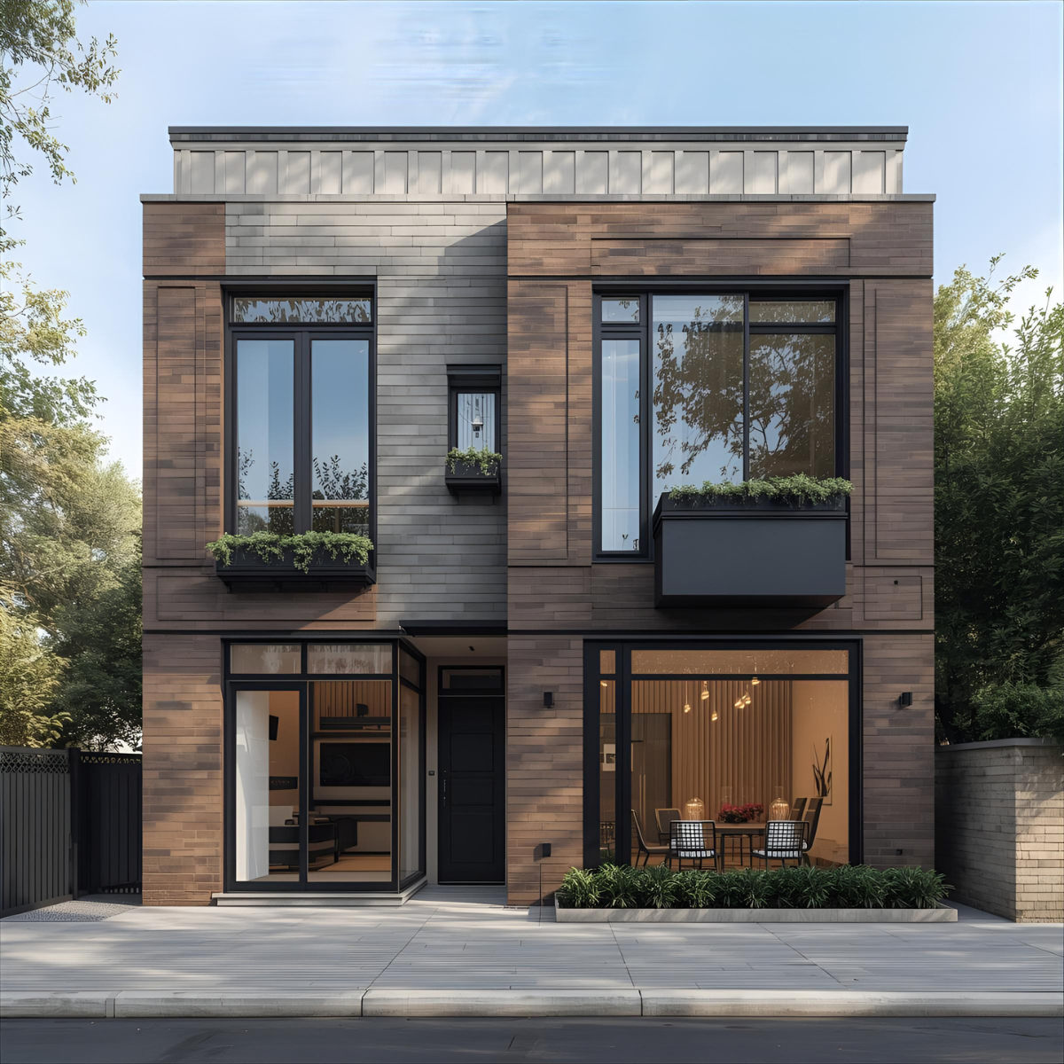 facade design for construction