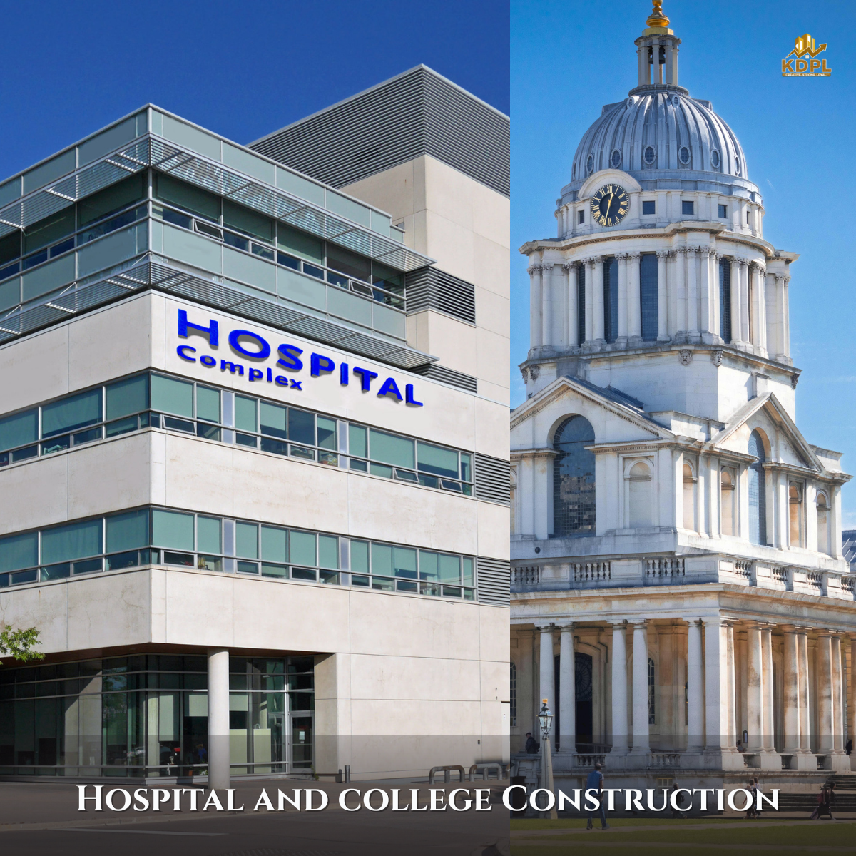 hospital and college construction