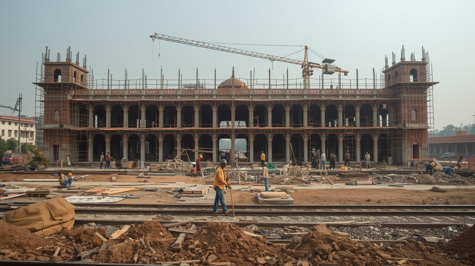 best Construction Company Near Ayodhya - Railway Station