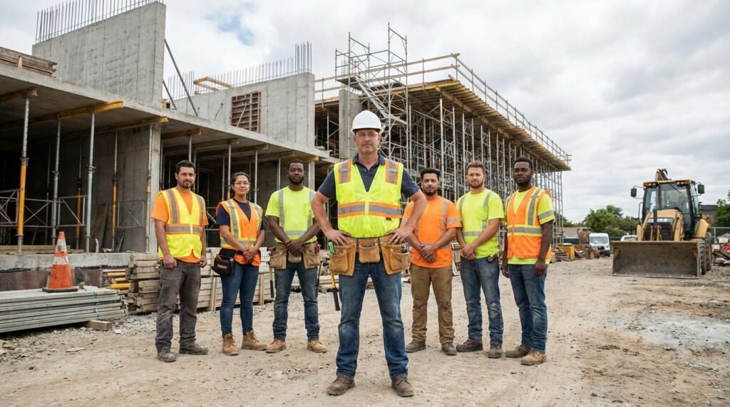 skilled civil workers