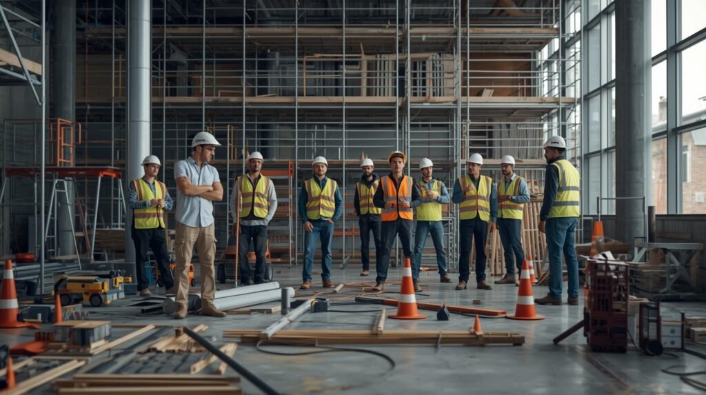 Comprehensive construction services.