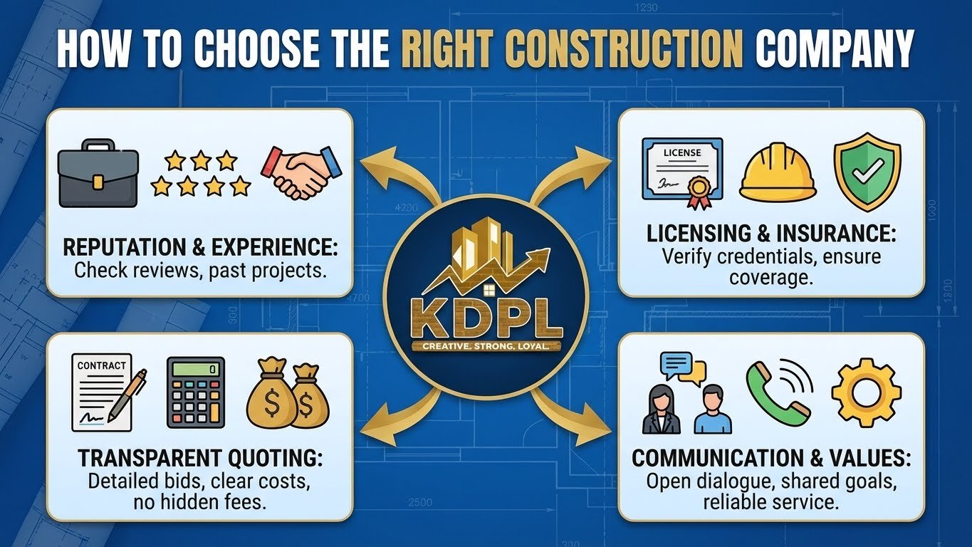 how to choose construction company near ayodhya prayagraj road