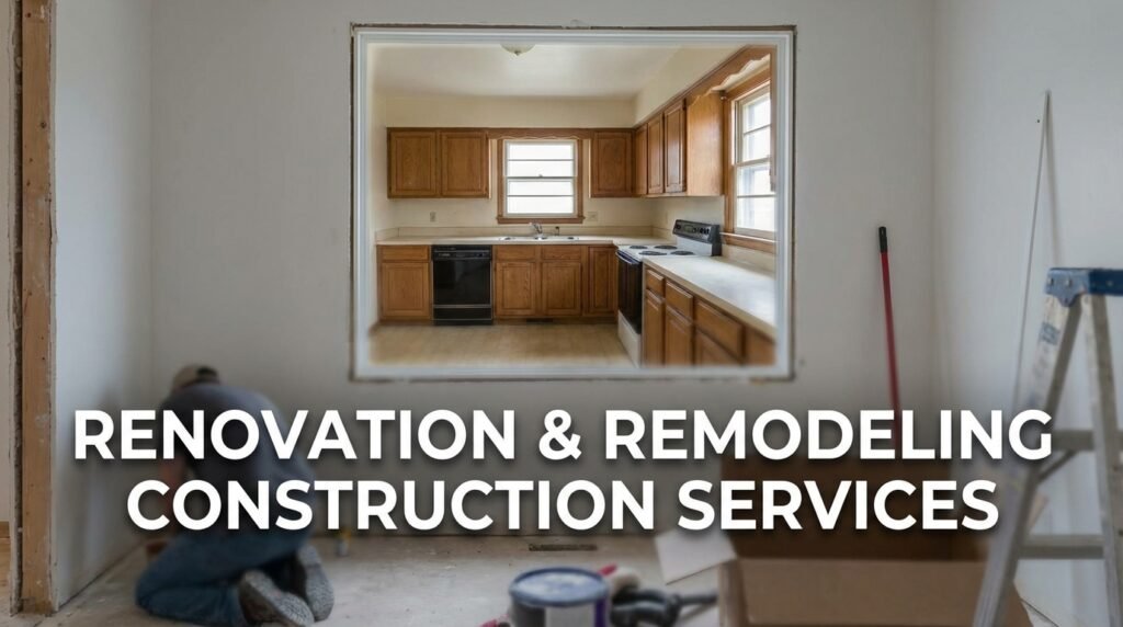 Renovation construction services