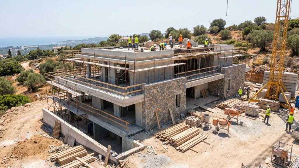 villa construction company near me