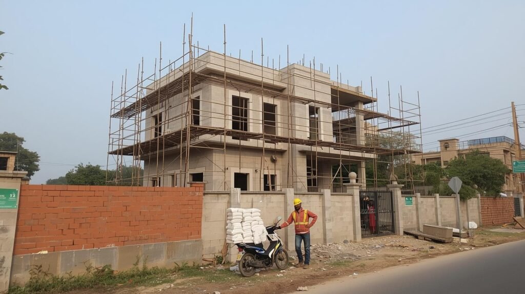residencial home construction on pratapgarh - ayodhya marg
