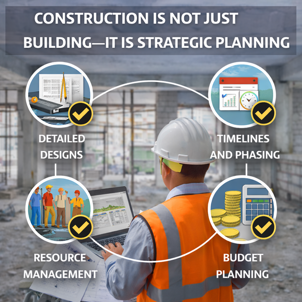 Strategic planning in construction management