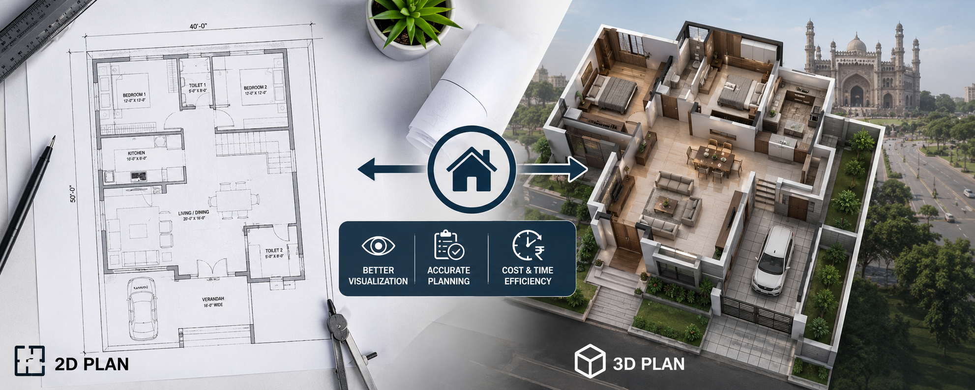 2d 3d map design