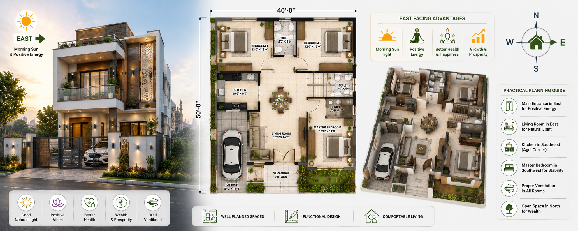 east facing house vastu