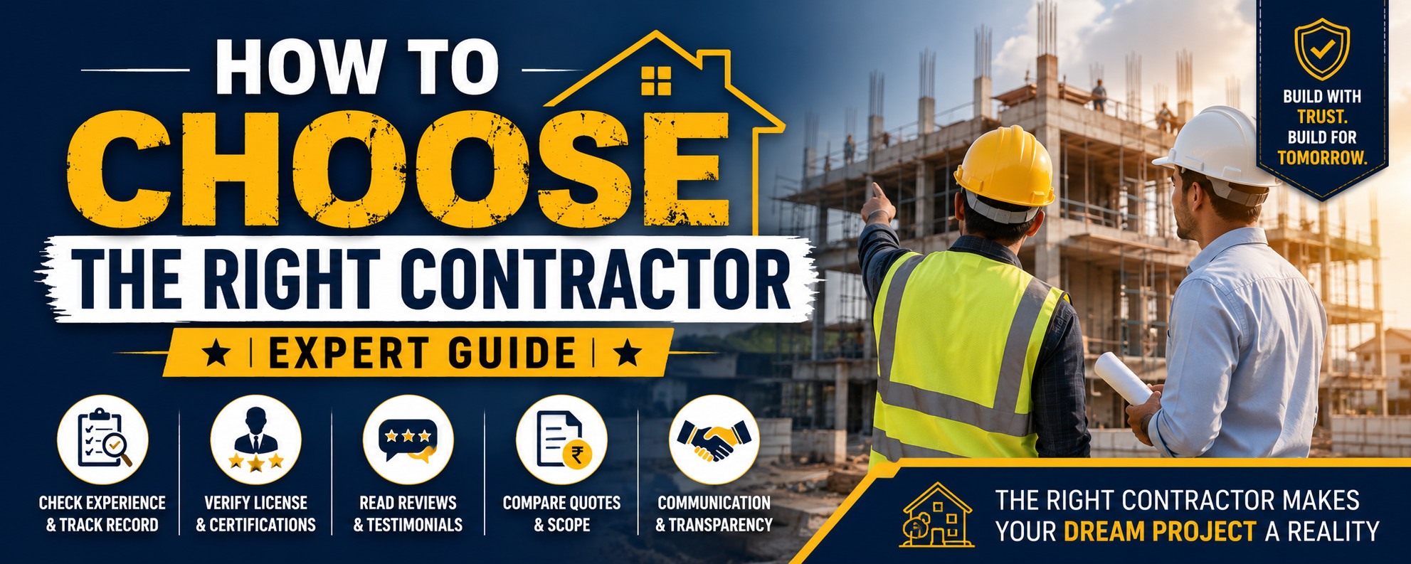 choose contractor