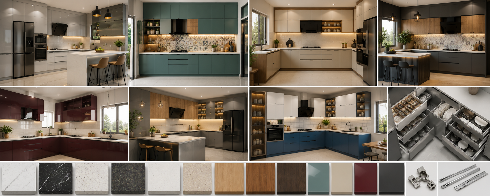 7 Modern Modular Kitchen