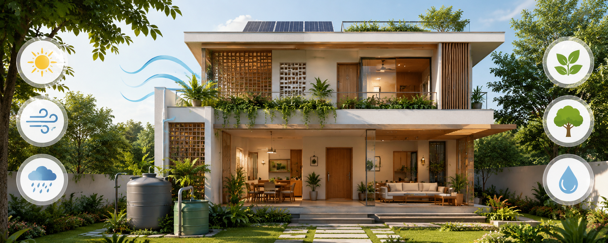 Climate-Responsive Home