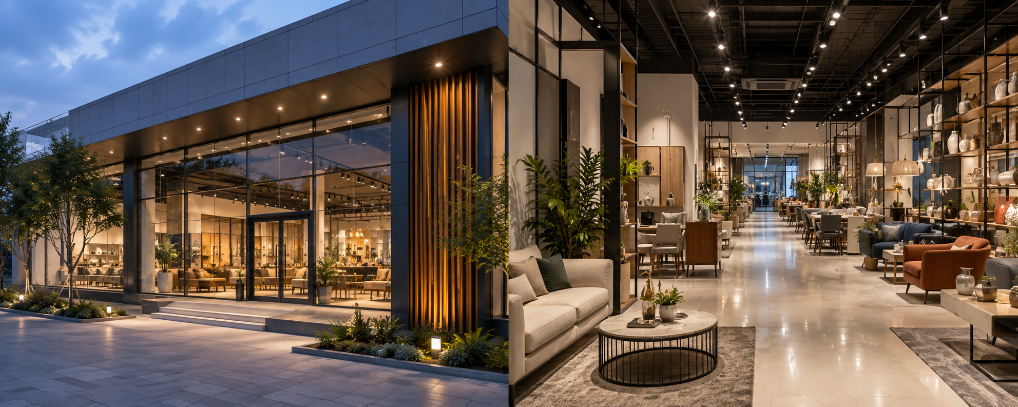 showroom construction
