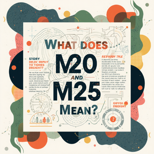 M20 and M25 Mean