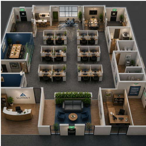 Actual Floor Layout