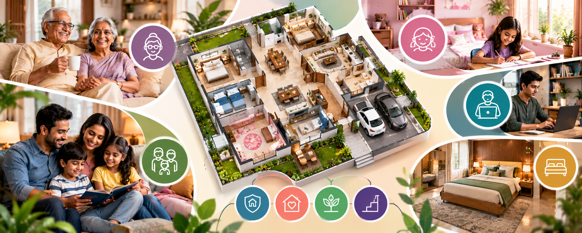 Multi-Generation Family Home