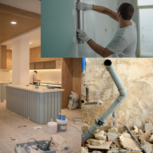 Electrical and Plumbing Work