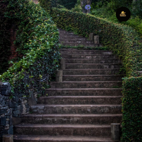 Open-Riser Staircase