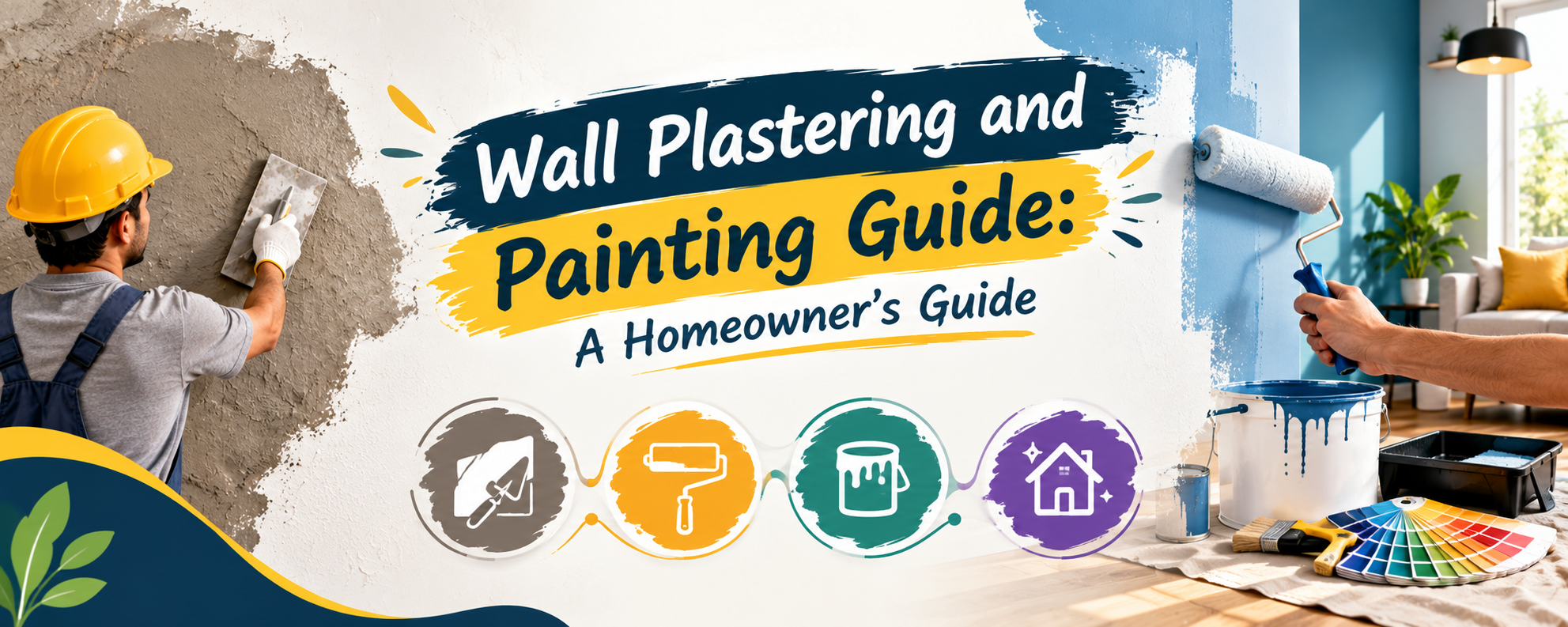 Wall Plastering and Painting Guide